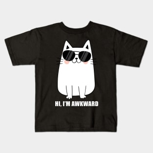 Awkward Cat Kids T-Shirt